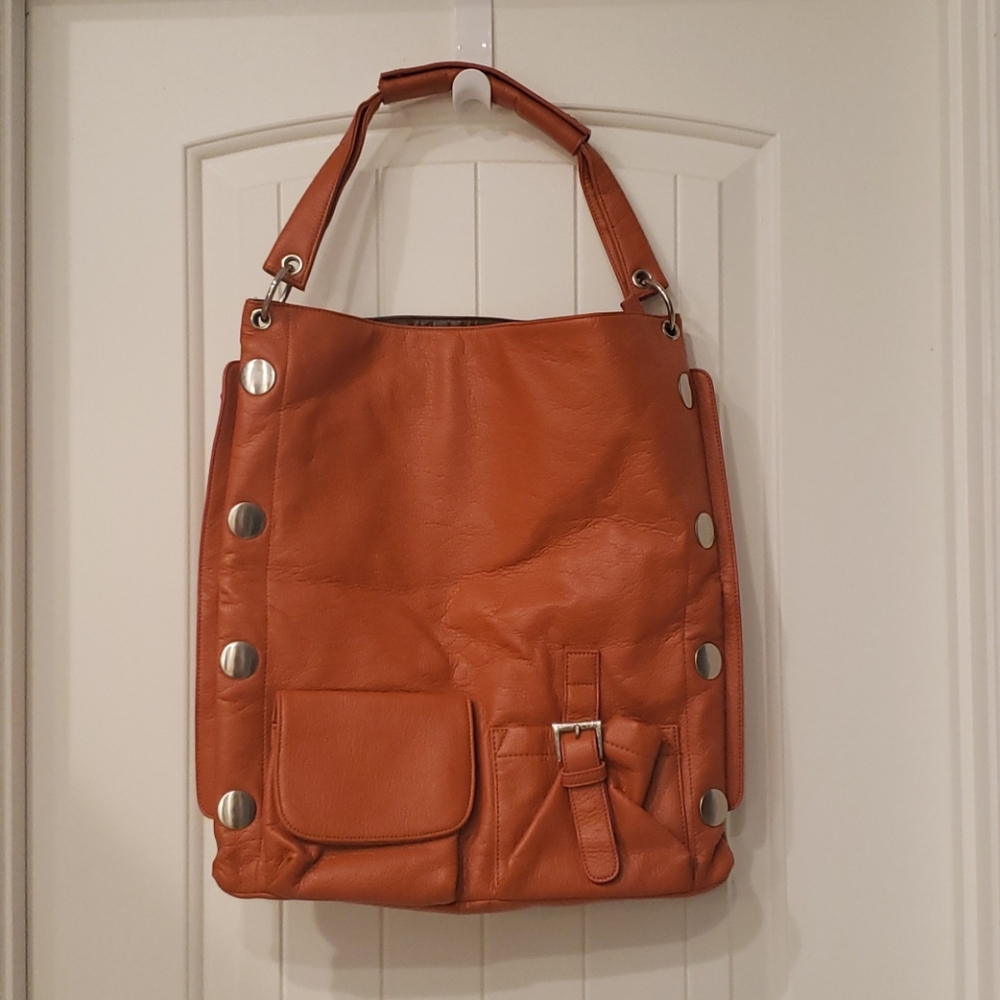 🍊Large orange tote bag🍊